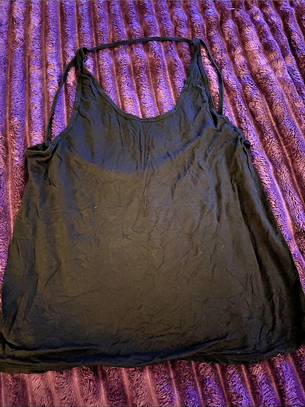 Alo Black Tank Top Like New